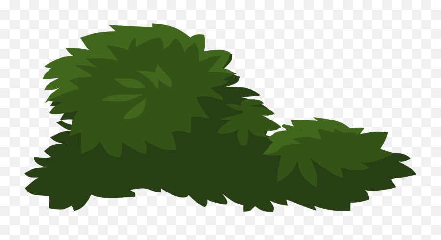 Bushes Vector Png Transparent - Transparent Background Bush Clipart,Foliage Png