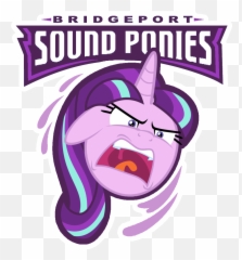 1077924 - Ahl Artistlyraheartstrngs Bridgeport Sound Bridgeport Sound Tigers Png,My Little Pony Logo