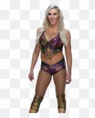 Charlottewwe Wwe - Charlotte Flair Ring Attire 2020 Png,Charlotte Flair Png