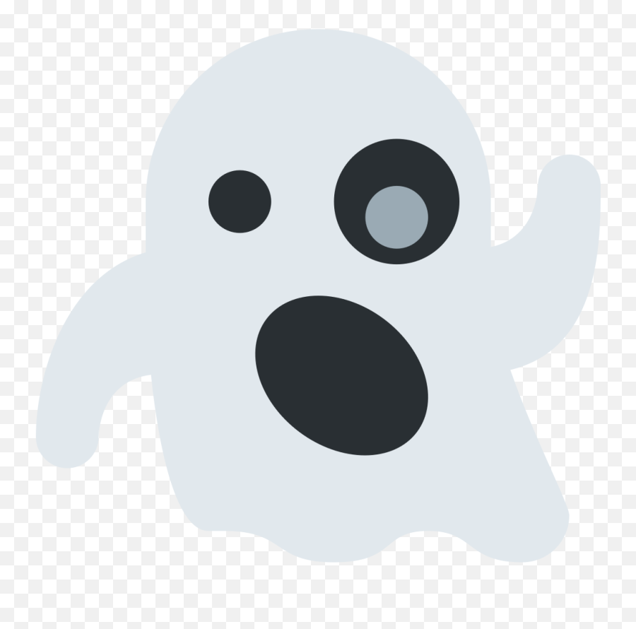 Ghost Emoji - Ghost Emoji Twitter Png,Snapchat Ghost Transparent