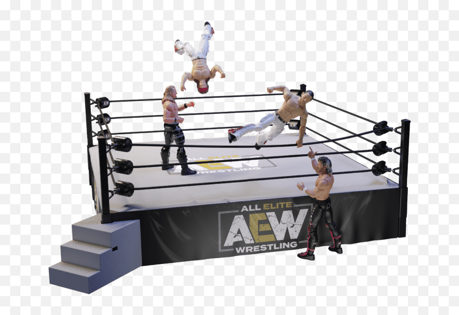 Aew Action Figures List The First Official Line - Wwe Authentic Scale Ring Png,Cody Rhodes Png
