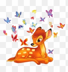 Disney Bambi Png Royalty Free Stock - Bambi Disney Cartoon,Bambi Png