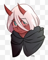 Zero Two - Oni Transparent png