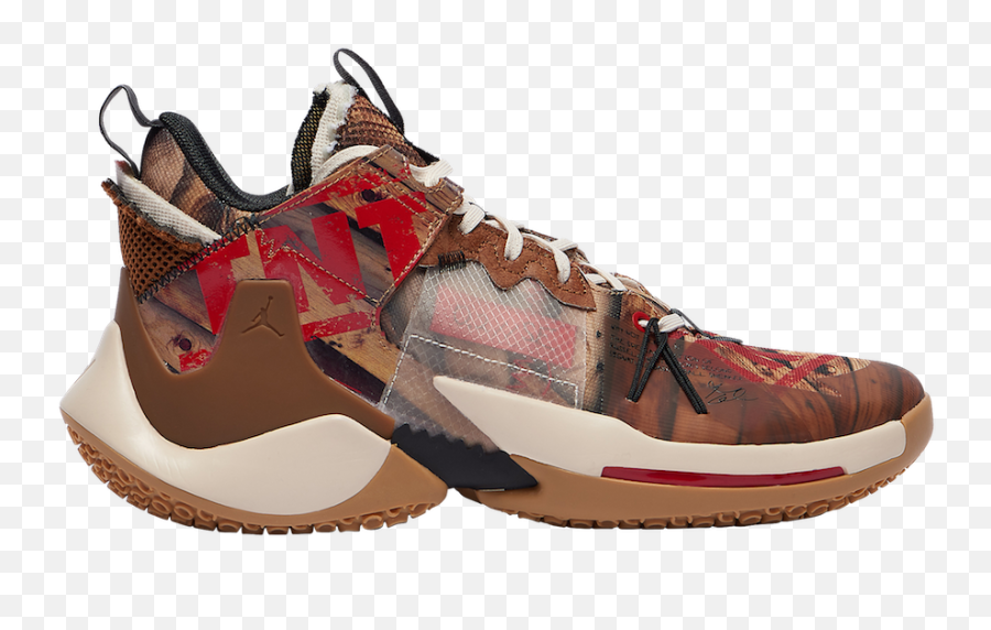Jordan Why Not Zer02 Crash Bandicoot Tnt Cw6565 - 900 Release Jordan Why Not Zero 2 Brown Png,Crash Bandicoot Png