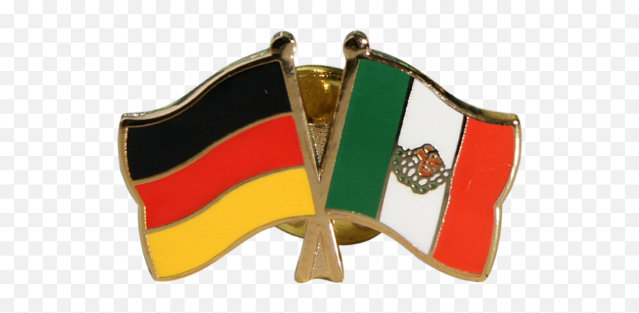 Germany - Mexico Friendship Flag Pin Badge 22 Mm Coin Purse Png,Mexico Flag Transparent