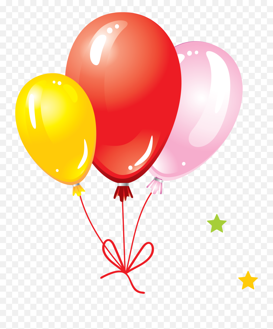 Birthday Balloons Png Clipart - Png Baluns,Birthday Balloons Png