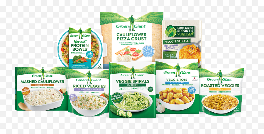 Promotions Green Giant - Green Giant Riced Veggies Chickpea Cauliflower Blend Salad Png,Veggie Png