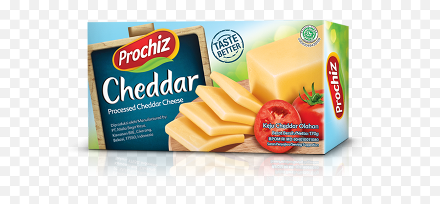 Prochiz Cheddar Keju Png Image - Prochiz Cheddar Cheese,Cheddar Png