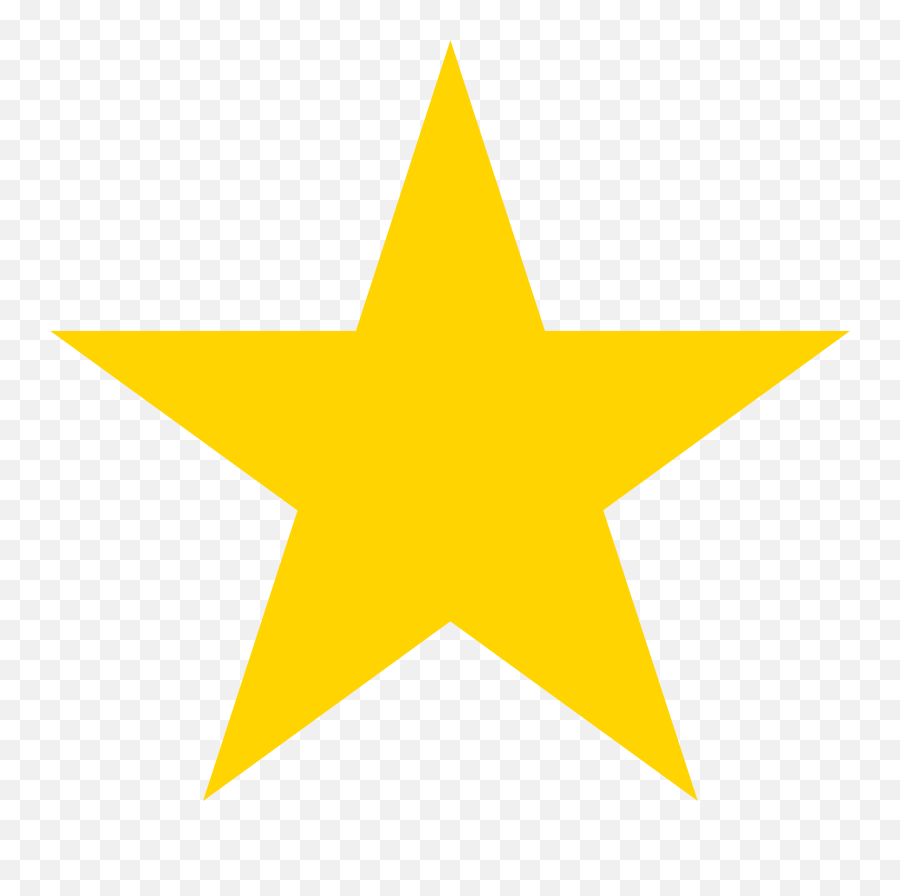 Red Star Vector Png - Yellow Star Clipart Png,Red Star Png