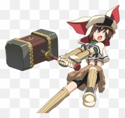 Download Anime Tears Nichijou Picture Here True - Anime Character With A Hammer Png,Anime Tears Png