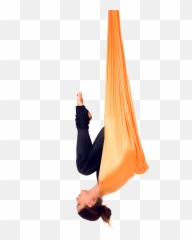 Aerial Yoga Pose Png Transparent File Mart - Aerial Yoga Bat Pose,Yoga Png