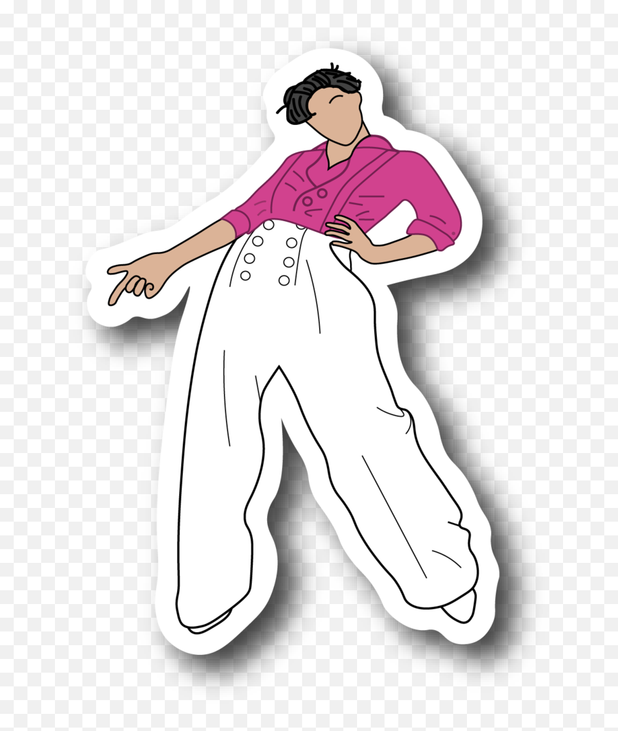 Harry Styles Outline Sticker Harry Styles Outline Png Image With | My ...