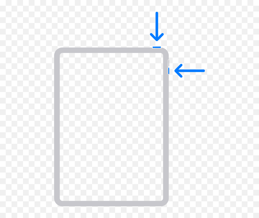 Restart Your Ipad - Apple Support Vertical Png,Power Button Logo