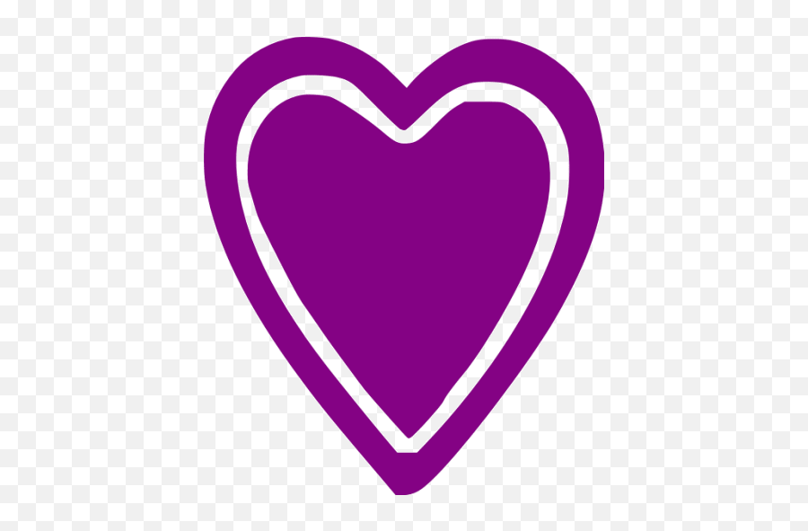 Purple Heart 18 Icon - Free Purple Heart Icons Barbie Heart Png,Purple Heart Transparent