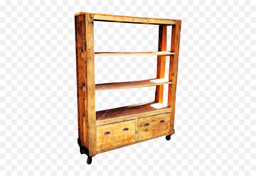 The Barge Bookshelf - Reclaimed Wood Bookshelf Eb Mann Solid Png,Transparent Bookshelf