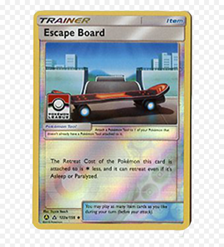 Details About Pokemon League Escape Board Trainer 122a156 Reverse Holo Tool - Escape Board 122a Staff Png,Reverse Card Png