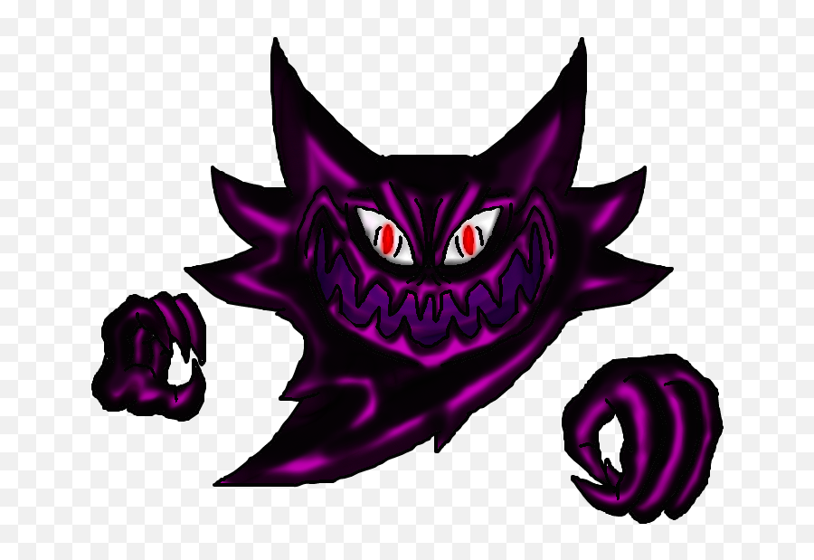 093 Haunter The Poison Gas Pokemon - Automotive Decal Png,Haunter Png