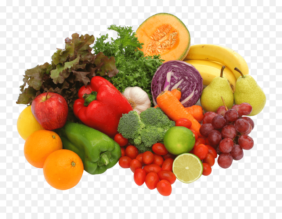 Download Hd Frutas Y Verduras - Fruits And Vegetables Antioxidant Fruits And Vegetables Png,Vegetables Transparent Background
