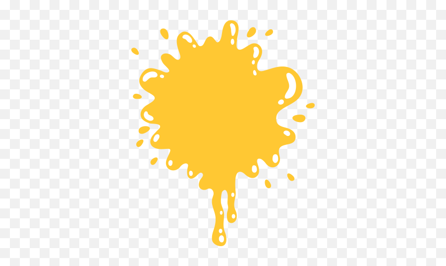 Yellow Paint Splash - Yellow Splash Background Png,Yellow Splash Png