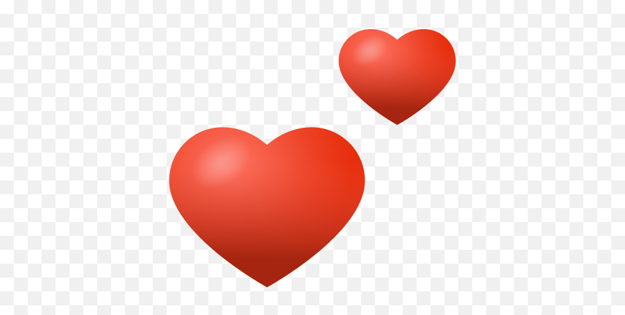 Two Hearts Icon - Lade Png Und Vektor Kostenlos Herunter 2 Heart Png Emoji,Two Hearts Png