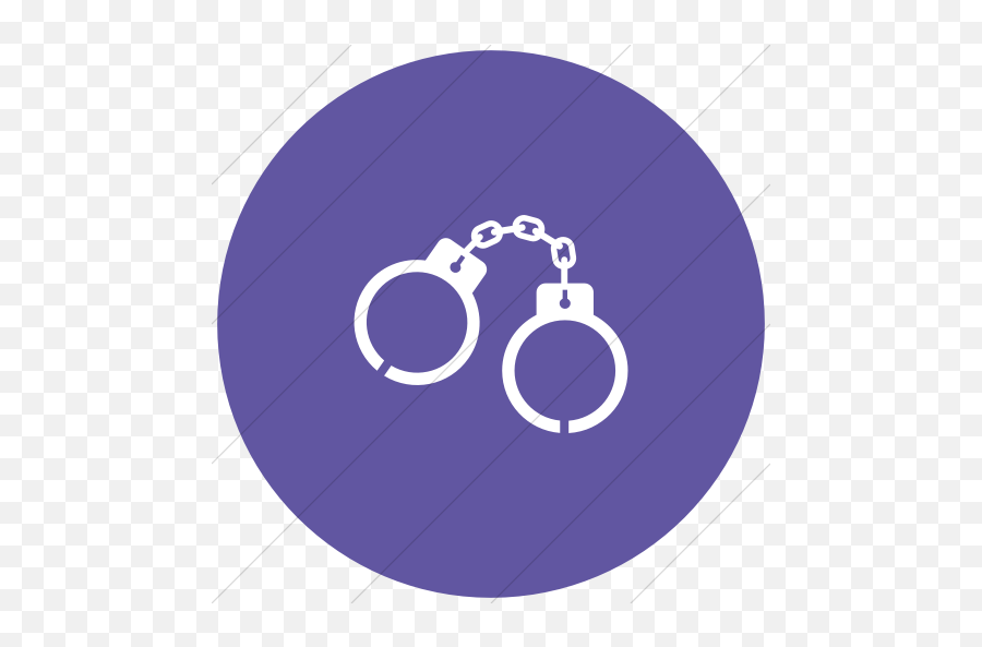Flat Circle White - Illustration Png,Arrested Icon