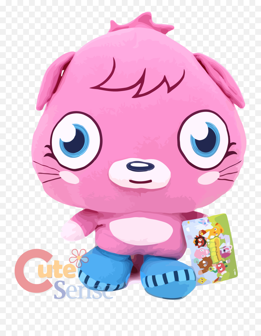 Moshi Monsters Bedding Cuddle Pillow Large Plush Doll Poppet - Cartoon Png,Pillow Png