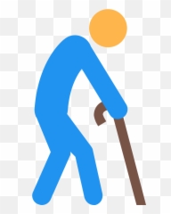 Elderly Person Icon - Portable Network Graphics Clipart For Golf png