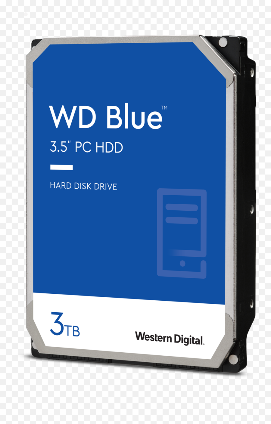 500gb Wd Blue 35 Pc Hard Drive - Western Digital Blue 2 Tb 5400rpm Internal Hard Drive Png,How To Put My Computer Icon On Desktop Windows 8
