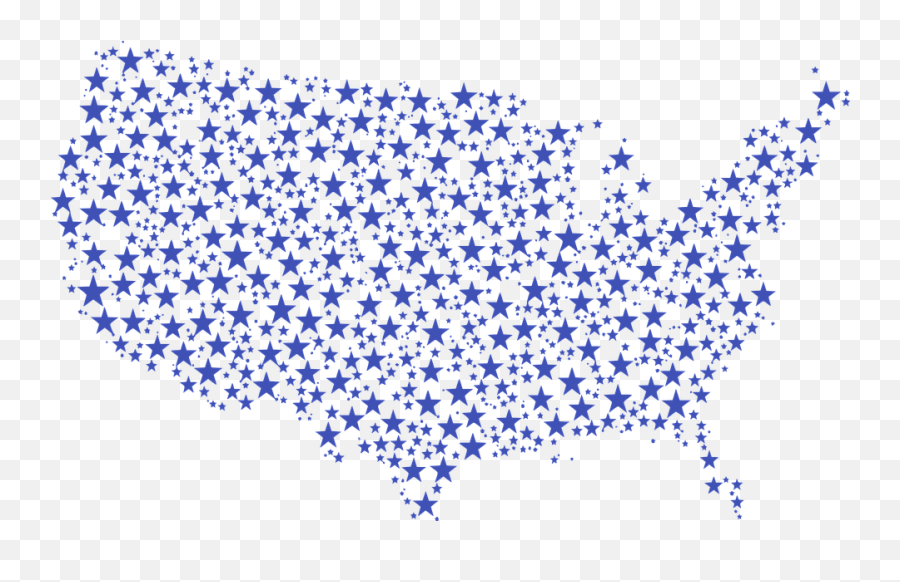Free Photo Blue United States Usa Map Land America Stars - United States In Stars Png,America Map Icon