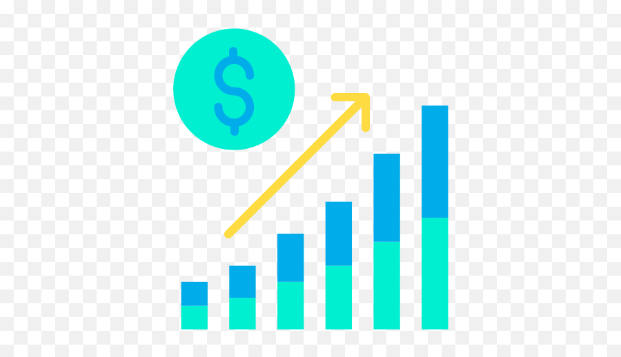 Bar Chart - Free Business Icons Money Bar Chart Icon Png,Bar Chart Icon Png