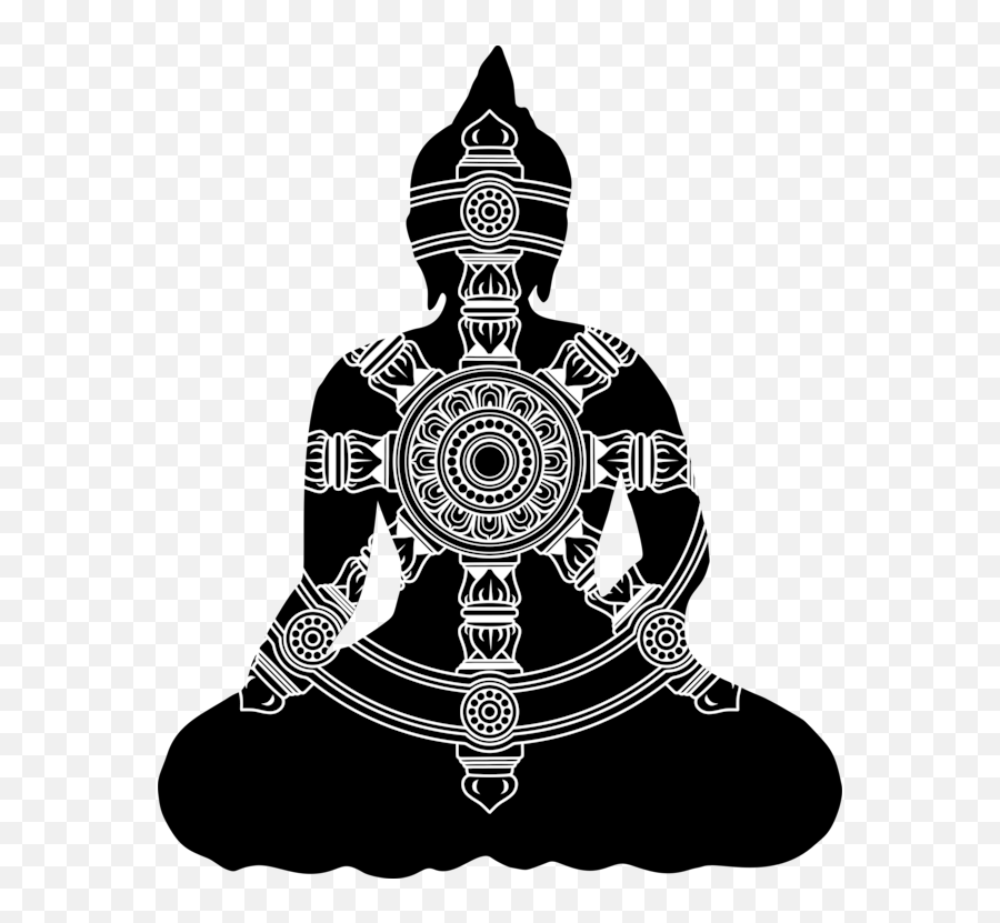 Symbolbuddhismdharmachakra Png Clipart - Royalty Free Svg Symbols Buddhist Eightfold Path,Zen Icon
