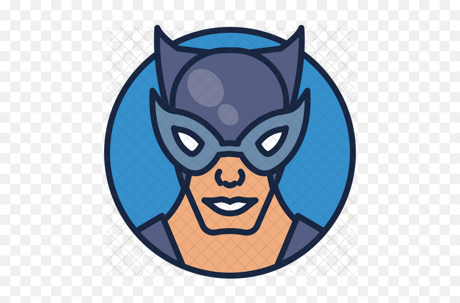Catwoman Icon - Cartoon Png,Catwoman Png