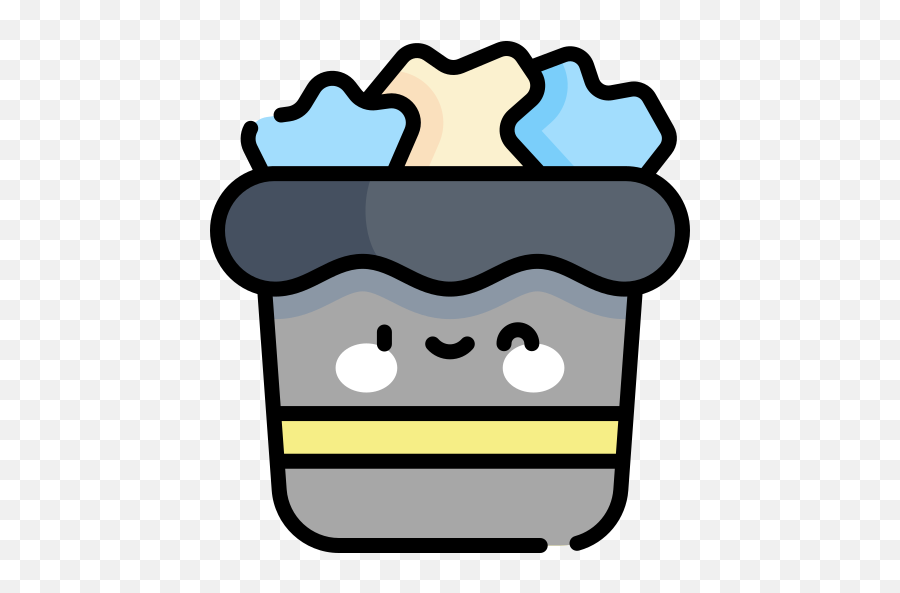 Trash Can - Free Furniture And Household Icons Trash Icon Cute Transparent Png,Trashcan Icon