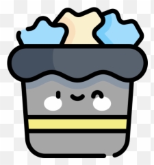 Trash Can - Free furniture and household icons Icon Cute Transparent png