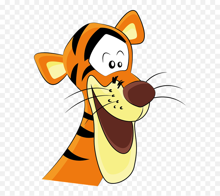 Tiger Tigger Comic - Free Image On Pixabay Disney Beuaty And The Beast Characters Png,Tigger Png