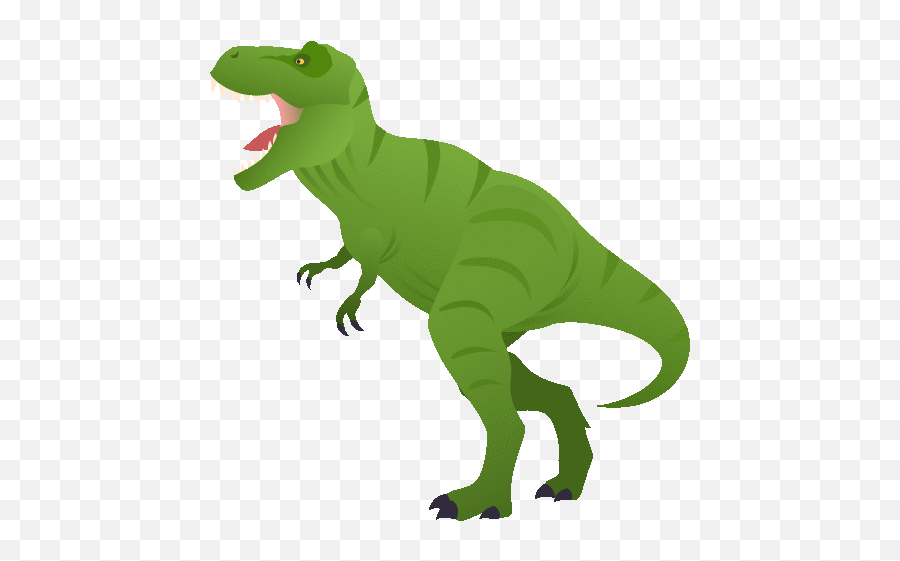 Trex Nature Sticker Joypixels Discover Emoji Png T - rex Icon
