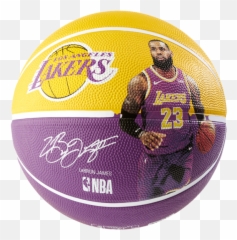 Spalding Nba Player Ball Lebron James Size 5 7 - Lebron James Ball Png,Lebron James Transparent