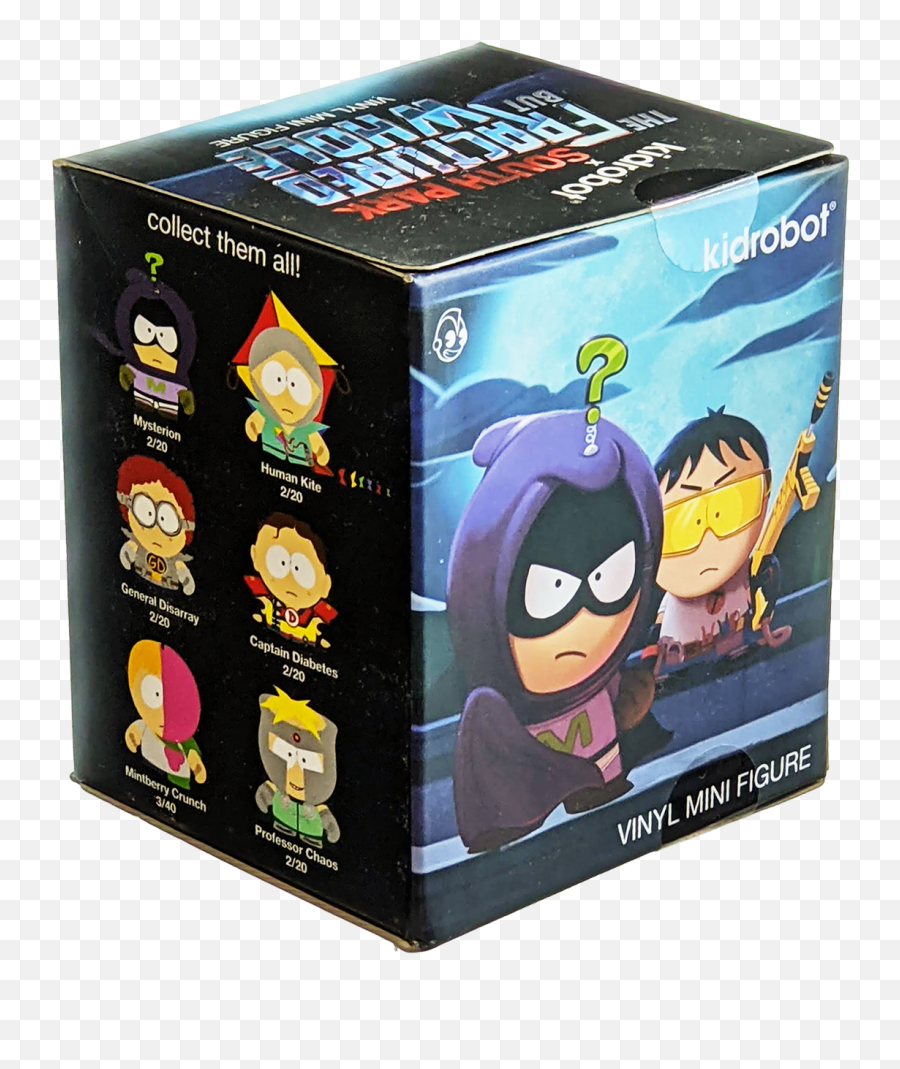 The Fractured But Whole 3 Kidrobot X South Park Vinyl Mini - Figure Trlcg006 South Park Fractured But Whole Mini Figures Png,Mystery Mini Icon League Of Legends