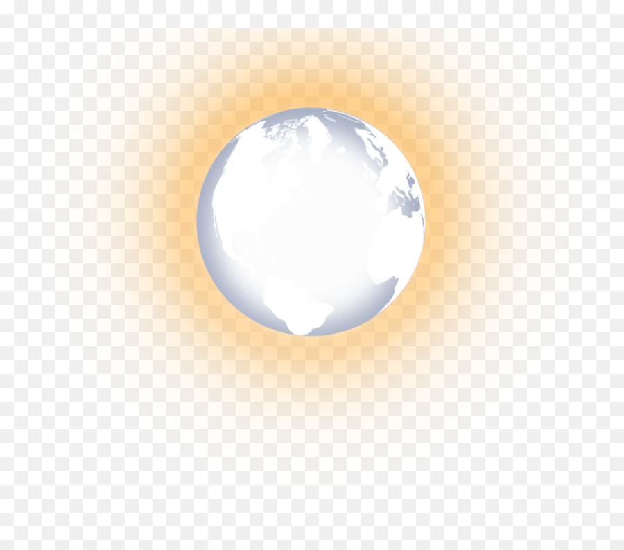 Download Hd White Earth Glowing Png - Moonlight,Moonlight Png