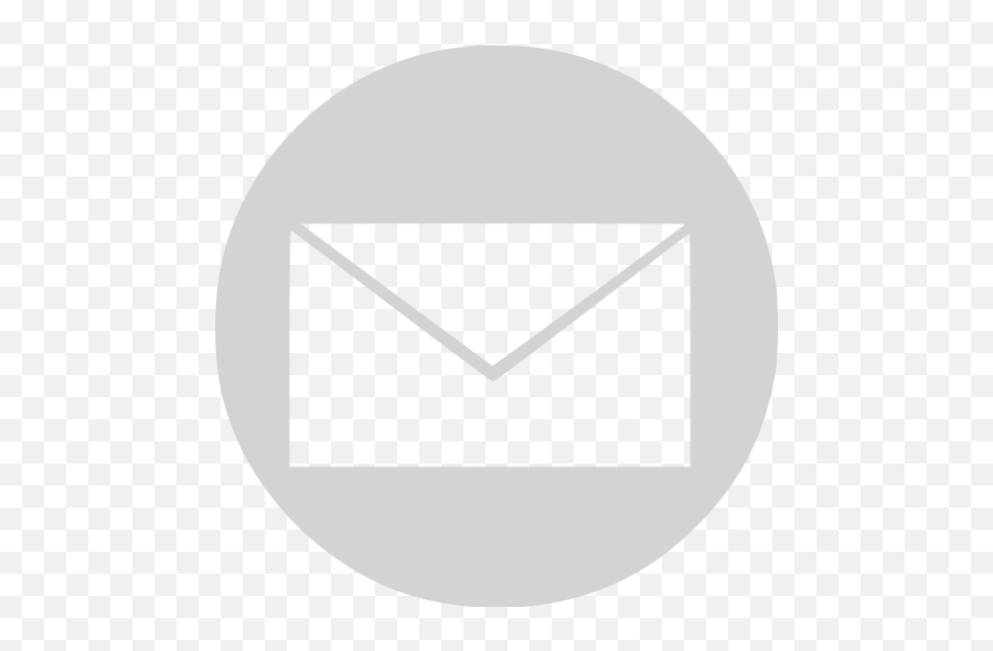 Light Gray Email 14 Icon - Free Light Gray Email Icons Circle White Email Icon Png,Performing Arts Icon