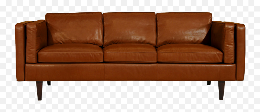 Couch Png Transparent Images - Brown Leather Sofa Png,Couch Transparent Background