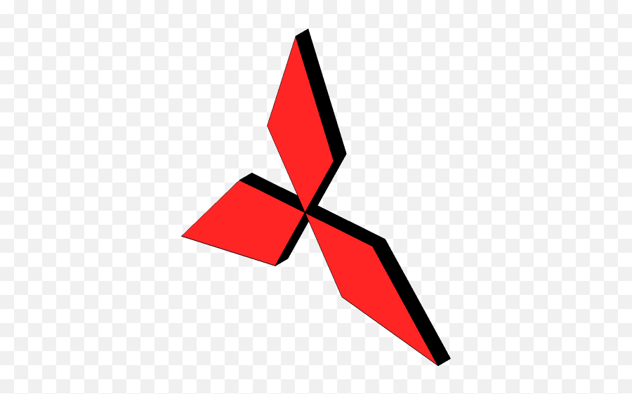 Mitsubishi Logo 3d Cad Model Library Grabcad Png Icon