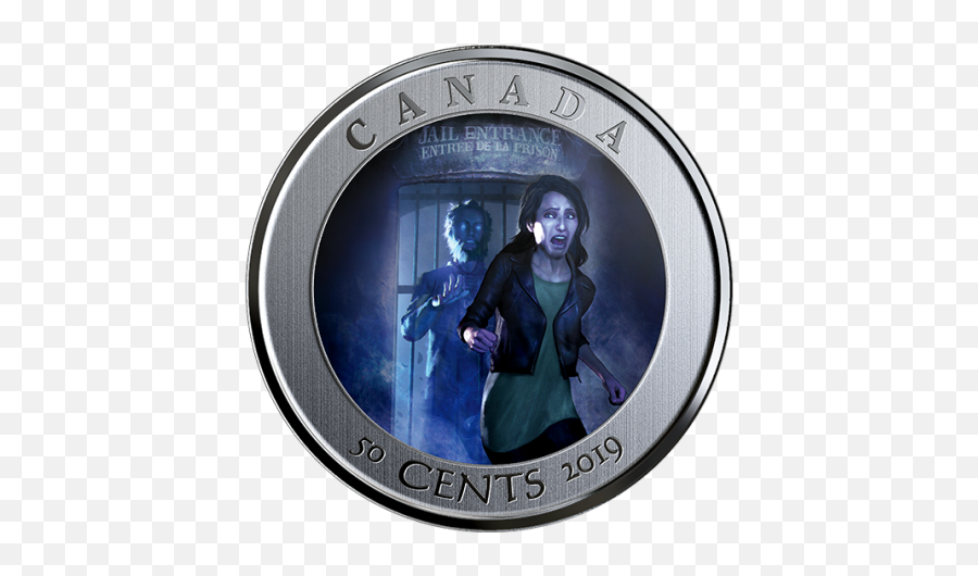 2019 12 - Spooky Canada Coin Png,Nickel Png