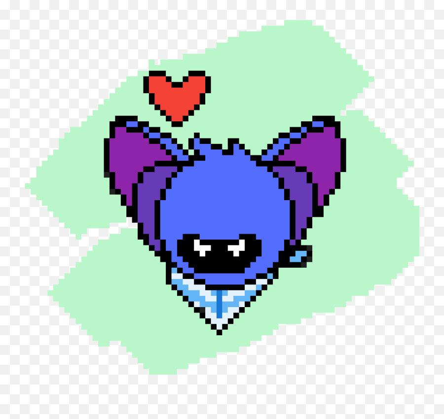 Pixilart - Zubat By Anonymous Easy Stormtrooper Pixel Art Png,Zubat Png