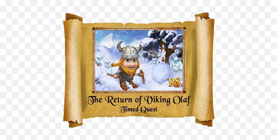 The Return Of Viking Olaf - Cartoon Png,Olaf Png