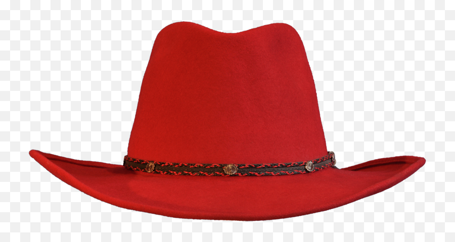 Download Red Wool Felt Cowboy Hat - Cowboy Hat Red Cartoon Png,Cowboy Hat Png Transparent