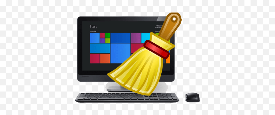 Clean Windows Manually - Clean Computer Png,Computer Png Images