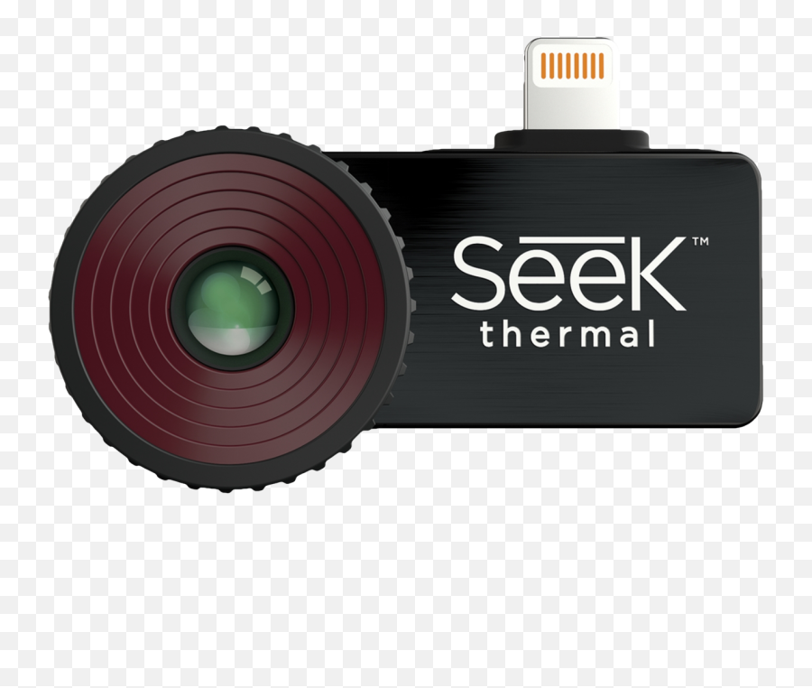 Seek Compactpro Ff - Fast Frame Thermographic Camera Danholt Online Store Smart Life Technology Seek Pro Thermal Camera Png,Iphone Camera Png