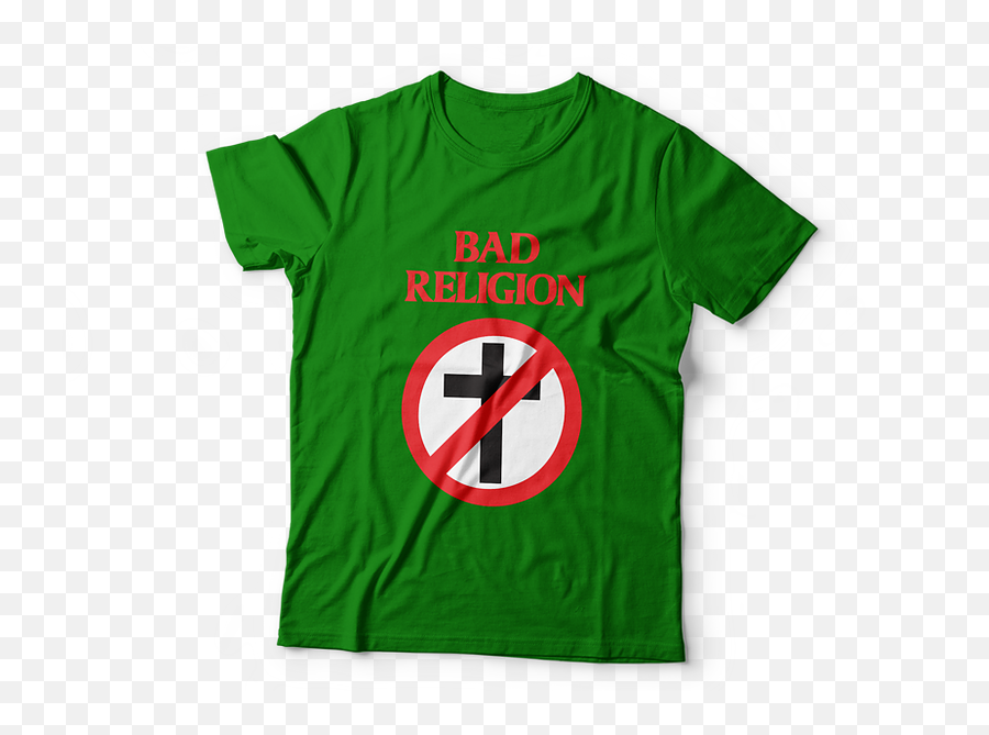 Camiseta Bad Religion Ii - Non Copyright T Shirt Png,Bad Religion Logo