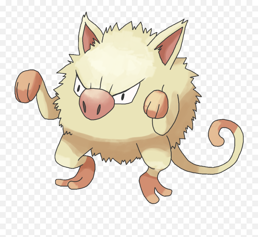 Download 009 Mankey - Pokemon Uranium Mankey Png,Mankey Png